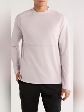 RHONE Extra Mile Fleece Pullover With Side zipper Size Large Men's